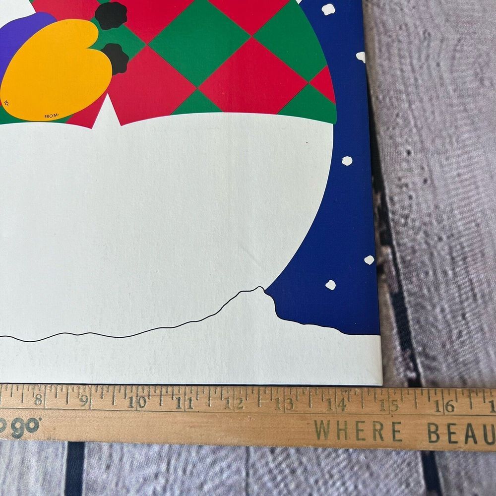 Vintage Snowman Montgomery‎ Ward Christmas Gift Boxes 4Pc - Picture 8 of 9